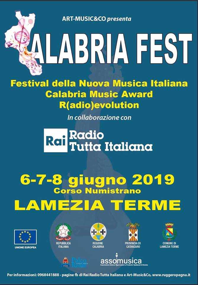 Selezionati i 20 semifinalisti del “Calabria Fest - Tutta Italiana”