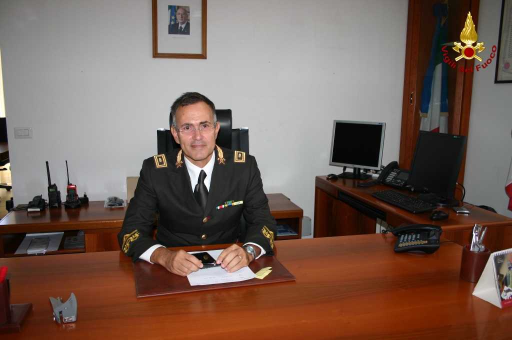 l’ing. Maurizio Lucia, nominato Comandante Provinciale dei Vigili del Fuoco di Firenze