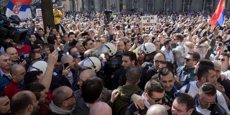 Serbia: a Belgrado nuova protesta contro 'autoritarismo' Vucic
