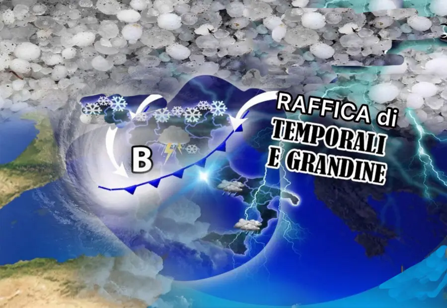 Meteo: Settimana dinamica, previsioni su Nord, Centro, Sud e Isole