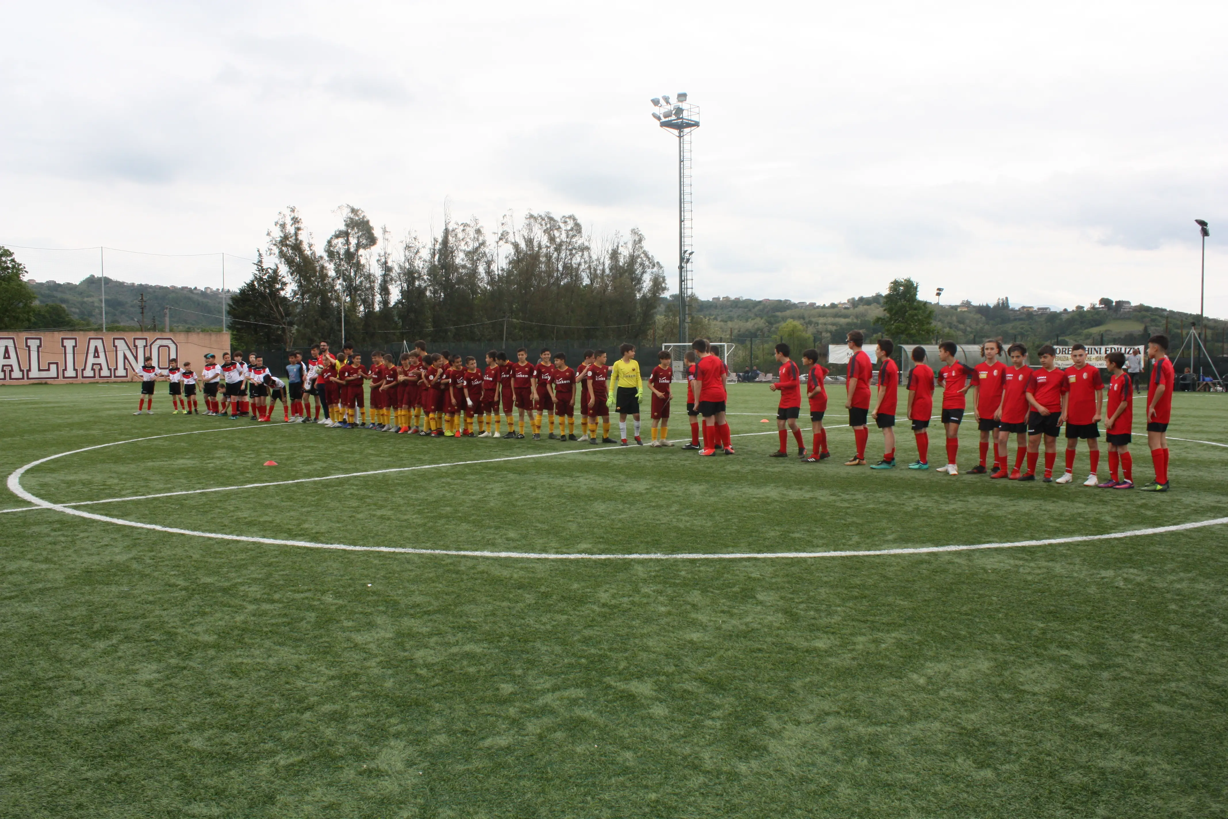 Paliano: Tintisona in festa con la scuola calcio dell'AS Roma e un ospite a sorpresa