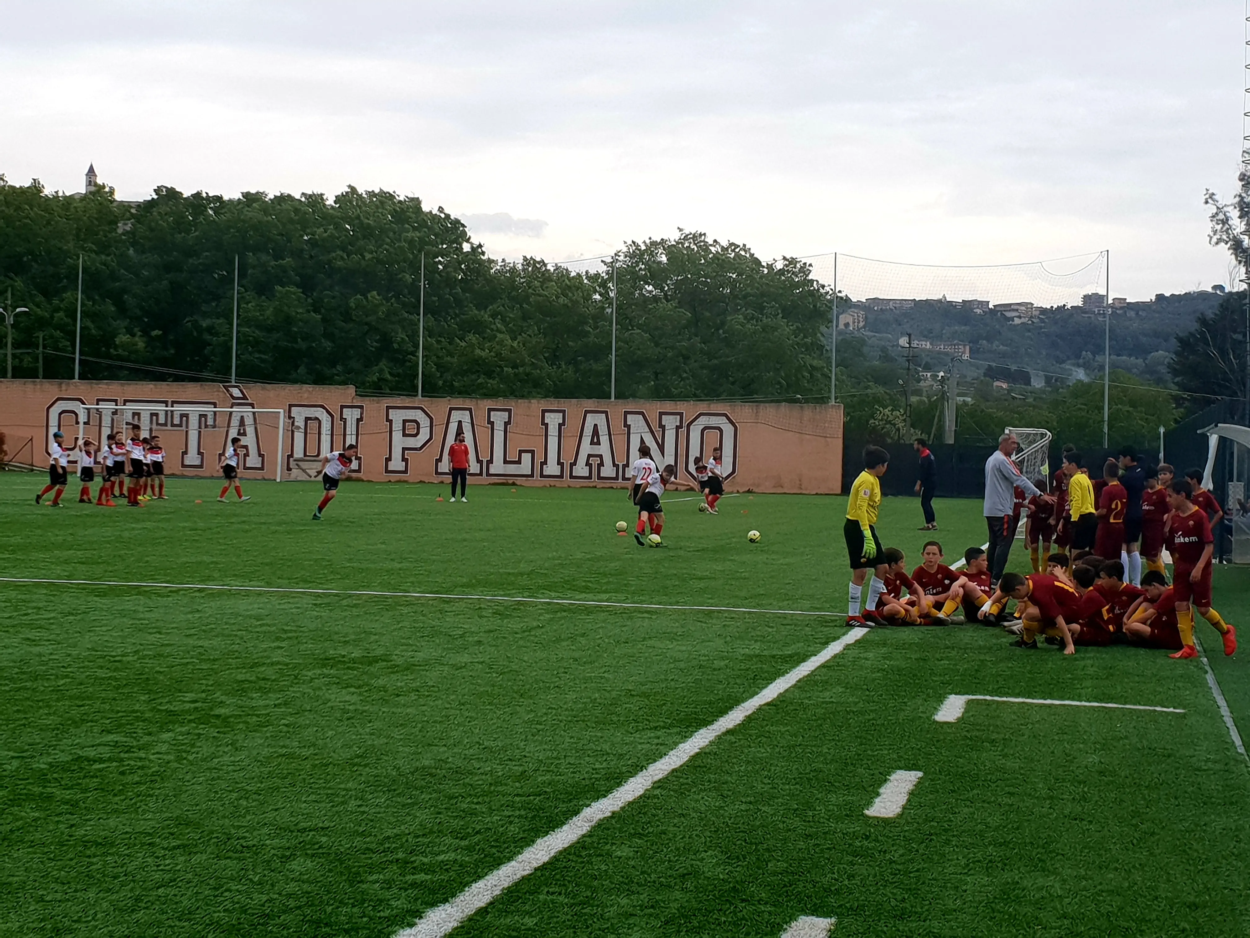 Paliano: Tintisona in festa con la scuola calcio dell'AS Roma e un ospite a sorpresa