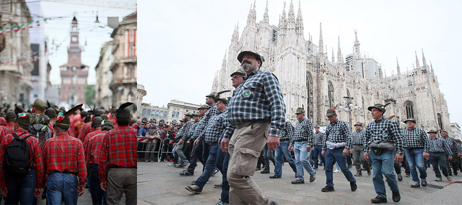 Adunata del centenario Alpini.  Gli applausi di Milano agli 80mila Alpini in sfilata