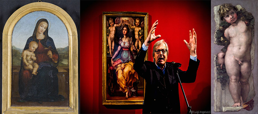 Intervento di Vittorio Sgarbi in occasione della mostra “Da Raffaello. Raffaellino del Colle”.