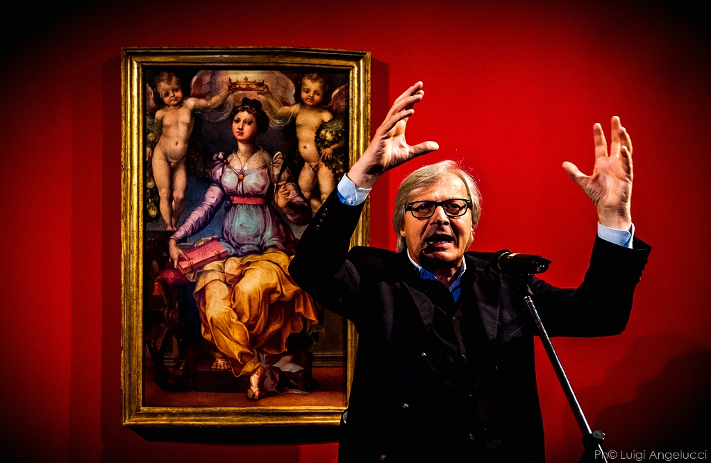 Intervento di Vittorio Sgarbi in occasione della mostra “Da Raffaello. Raffaellino del Colle”.