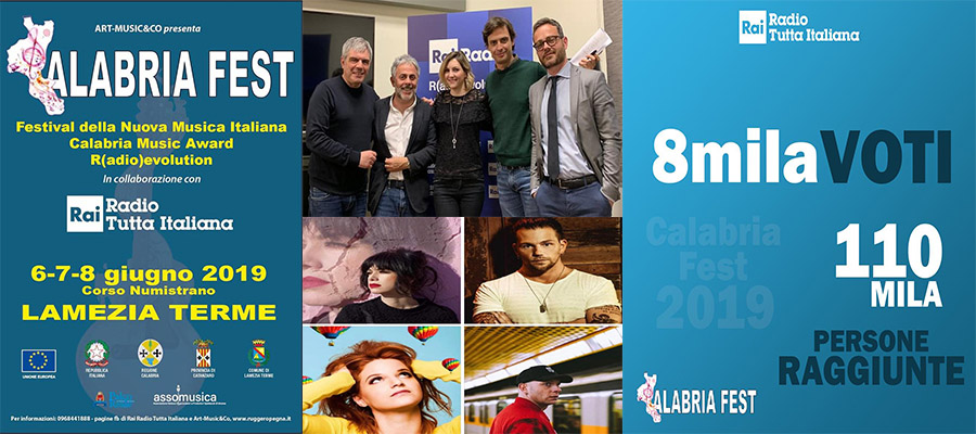 Il “Calabria Fest” è già un successo social, attesa per i nomi dei finalisti e i super ospiti