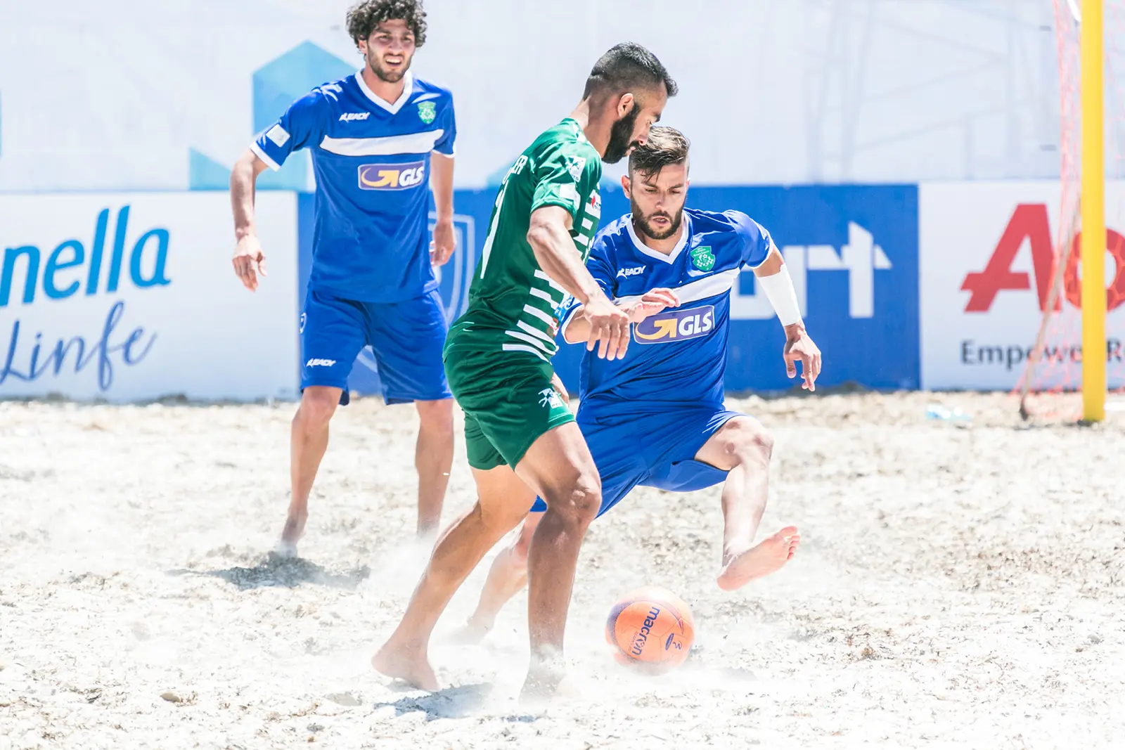 Beach Soccer: Viareggio-Terracina e Napoli-Catania , ecco le ‘Fab Four’ della Coppa Italia Aon