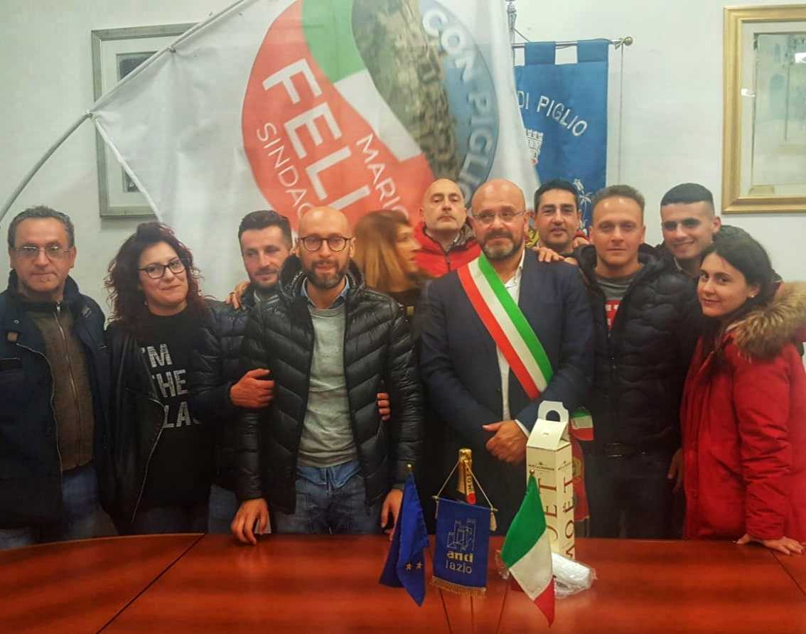 Elezioni amministrative 2019: a Piglio la fascia tricolore resta all'Avv.Mario Felli