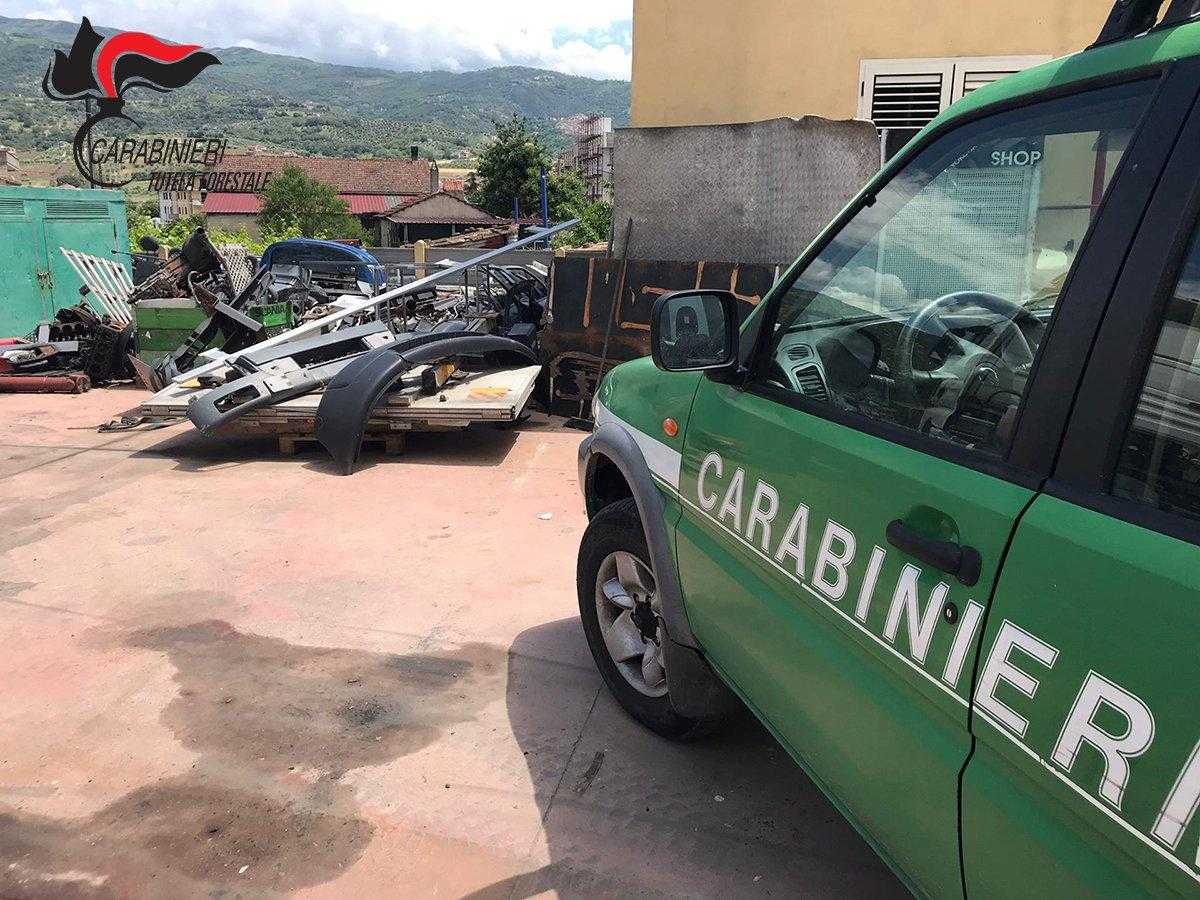 Montalto. Sequestrata officina abusiva. Due persone denunciate