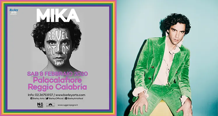 MIKA Nuovo album Palacalafiore di Reggio L’unica tappa per Calabria e Sicilia