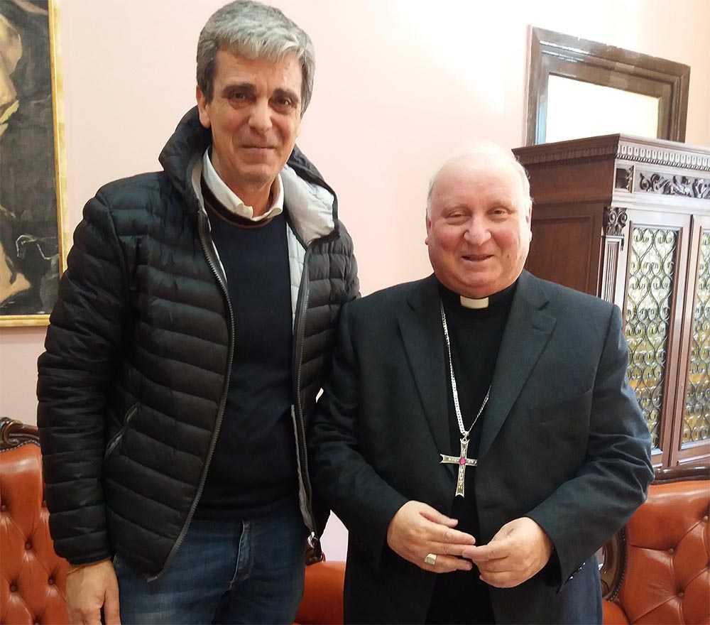 Mons. Bonanno ha incontrato il presidente del Forum Famiglie della Calabria Venditti