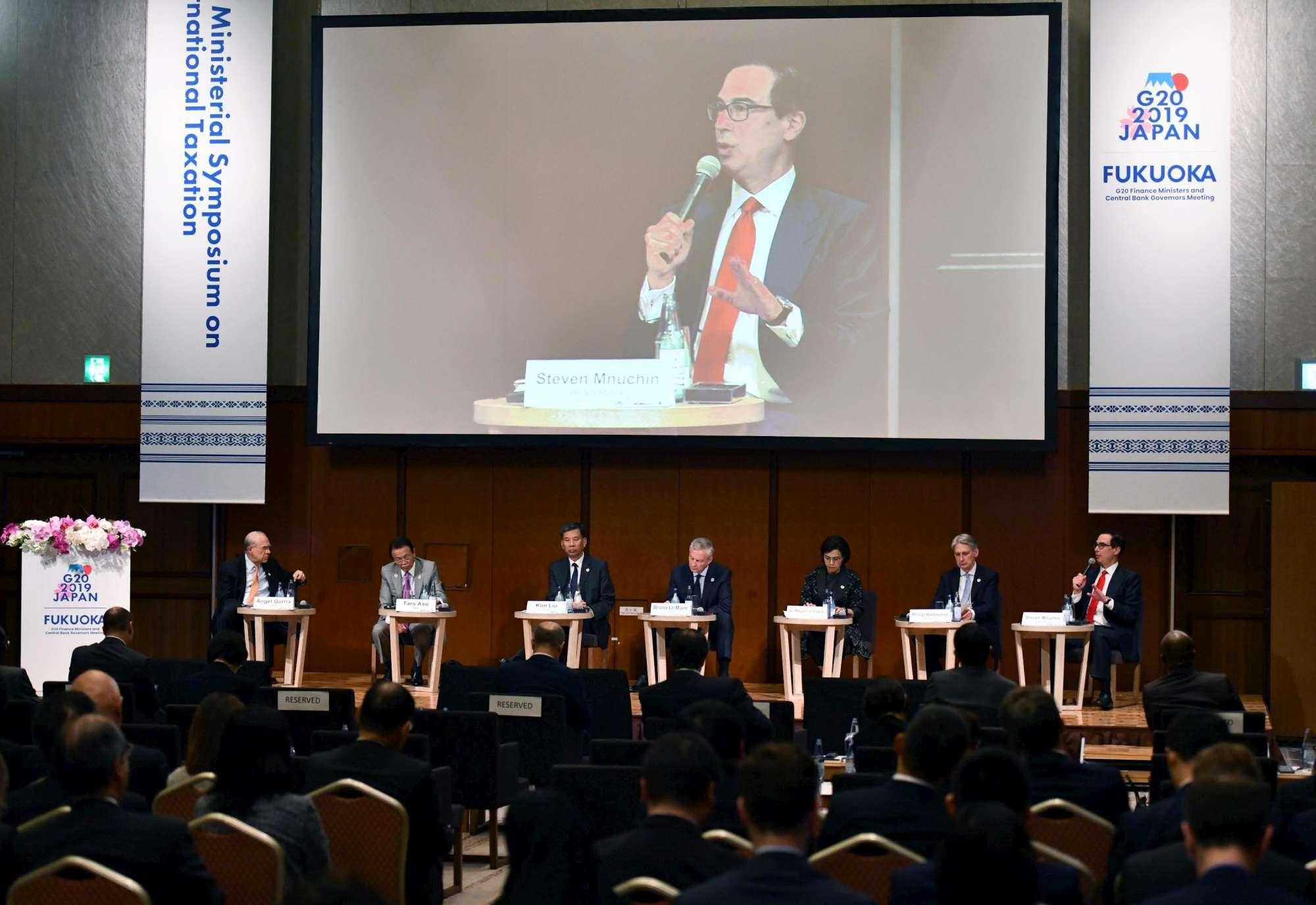G20: Fukuoka, verso la stretta su tassazione colossi del web