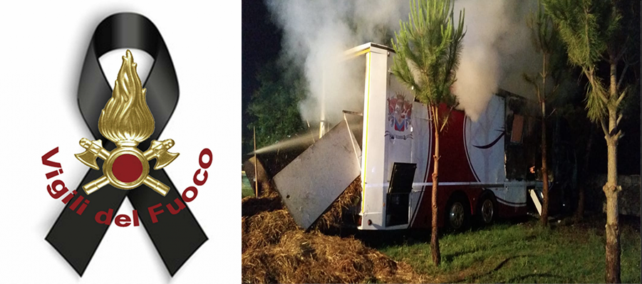 Taranto. Tragedia, esplode portellone camion, muore vigile del fuoco