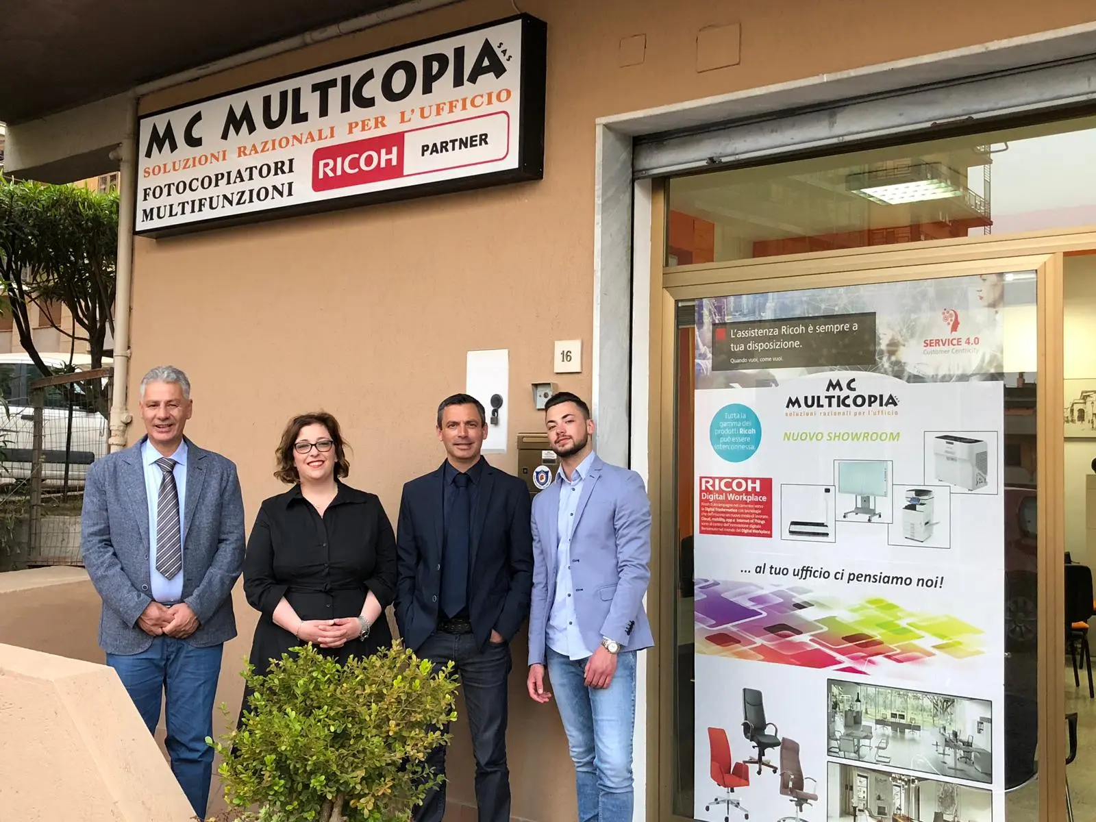 Grande festa per "MC Multicopia" per il raggiungimento dei primi vent'anni di attività