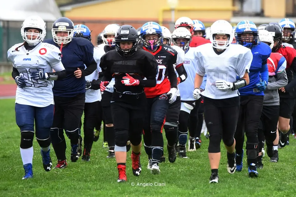 Fidaf. Raduno Nazionale Femminile Tackle