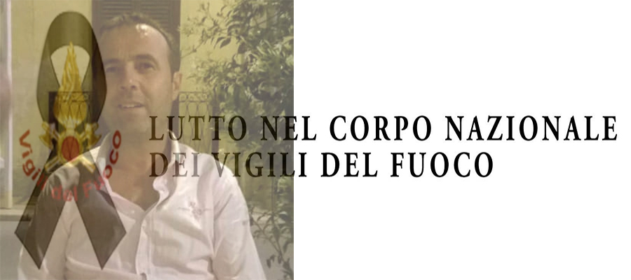 Dell'Anna VVF morto, oggi pomeriggio funerali. Altra tragedia vigile muore dopo caduta domestica