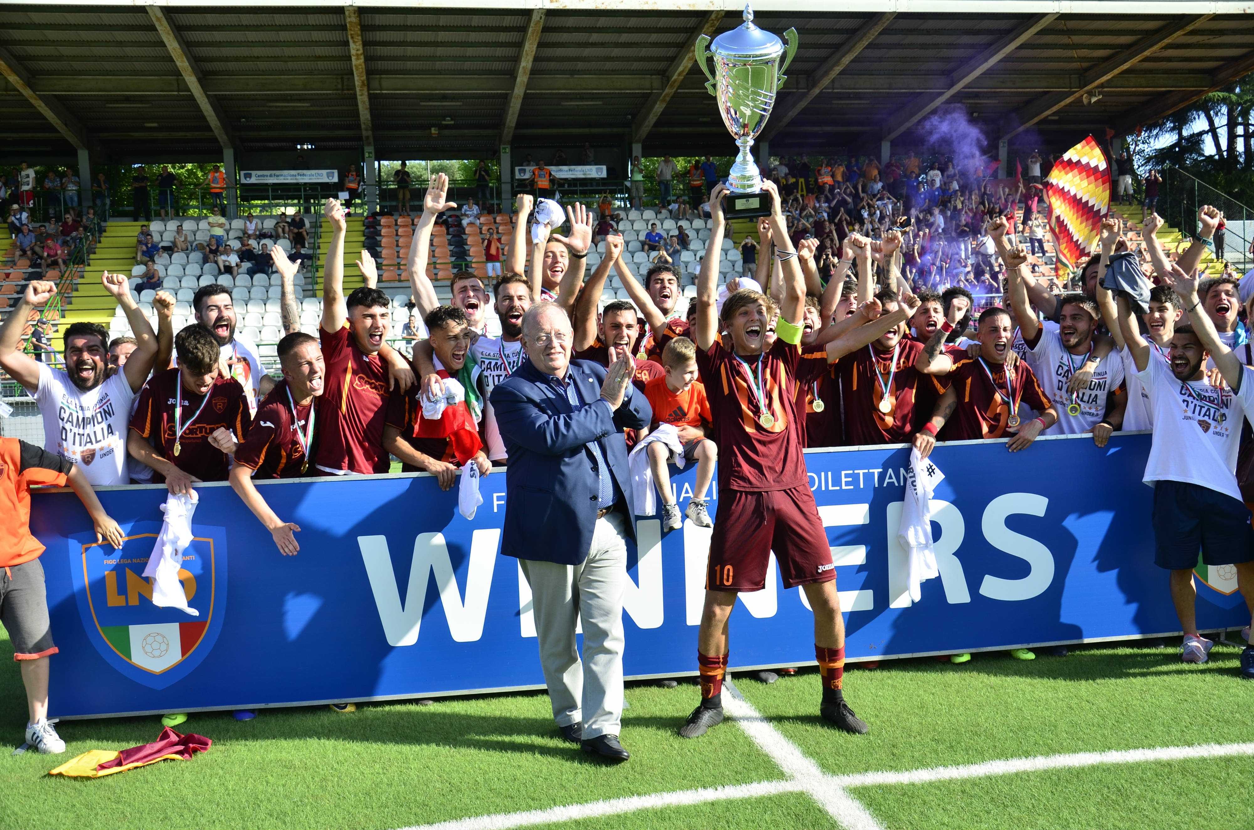 Calcio. Juniores Dilettanti: La Romulea è Campione d’Italia
