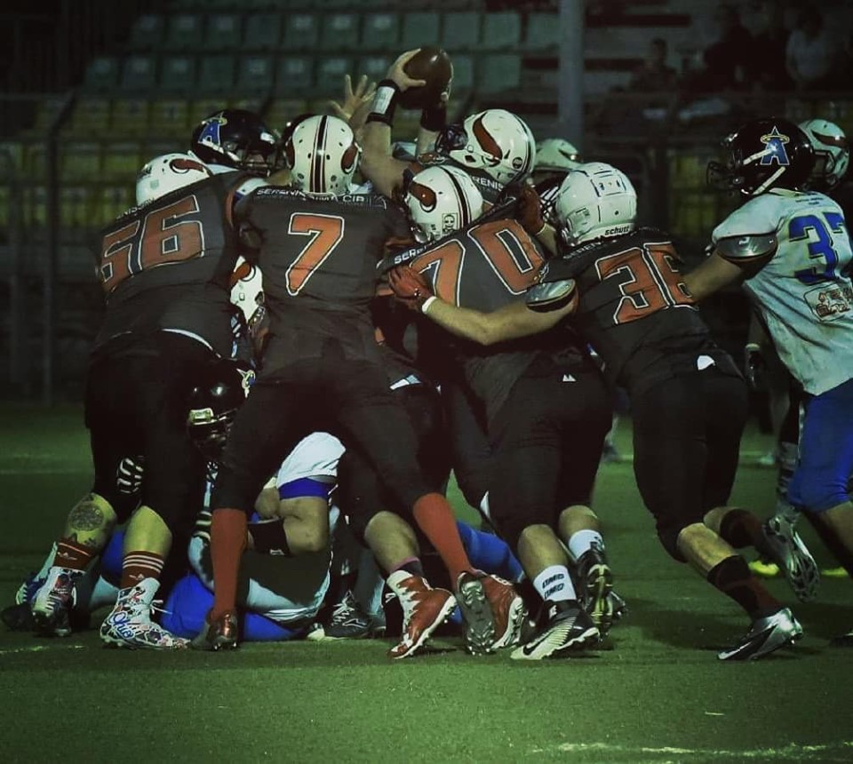 Fidaf. 29ers, Redskins, Mad Bulls e Briganti in finale