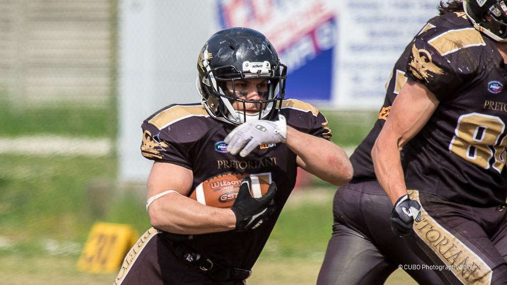 Fidaf. Saranno Rhinos e Pretoriani a giocare il Silver Bowl