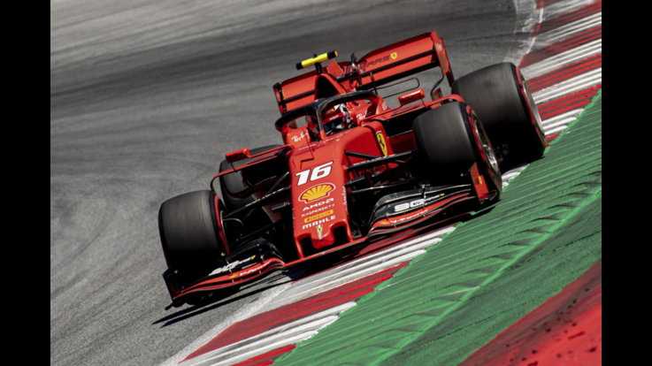 F1: Austria; Ferrari Leclerc vola in pole, Hamilton secondo