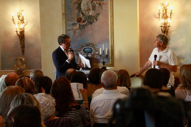 Antonio Forcellino chiude in grande stile la rassegna «A Palazzo con lo Scrittore»