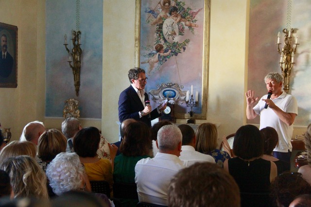 Antonio Forcellino chiude in grande stile la rassegna «A Palazzo con lo Scrittore»
