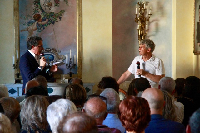 Antonio Forcellino chiude in grande stile la rassegna «A Palazzo con lo Scrittore»