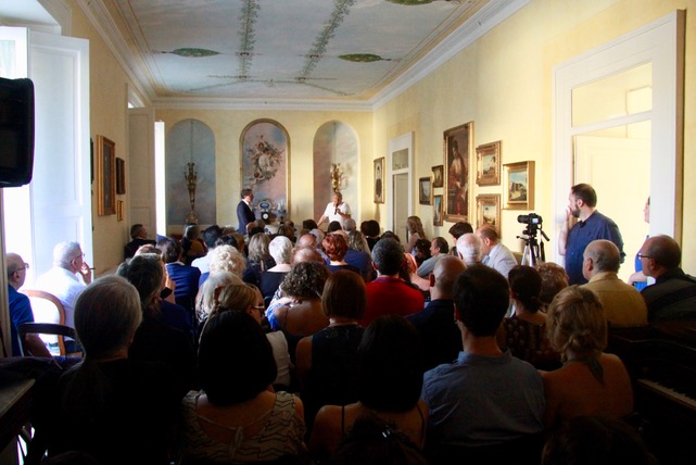 Antonio Forcellino chiude in grande stile la rassegna «A Palazzo con lo Scrittore»