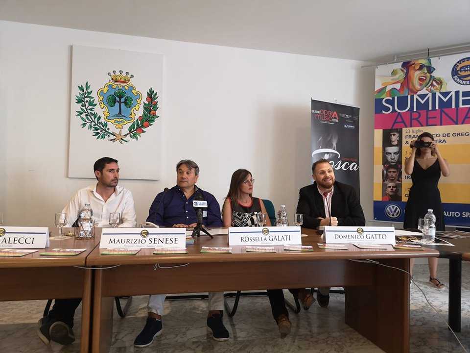 Summer Arena 2019, presentato il cartellone degli eventi. Nove gli imperdibili appuntamenti