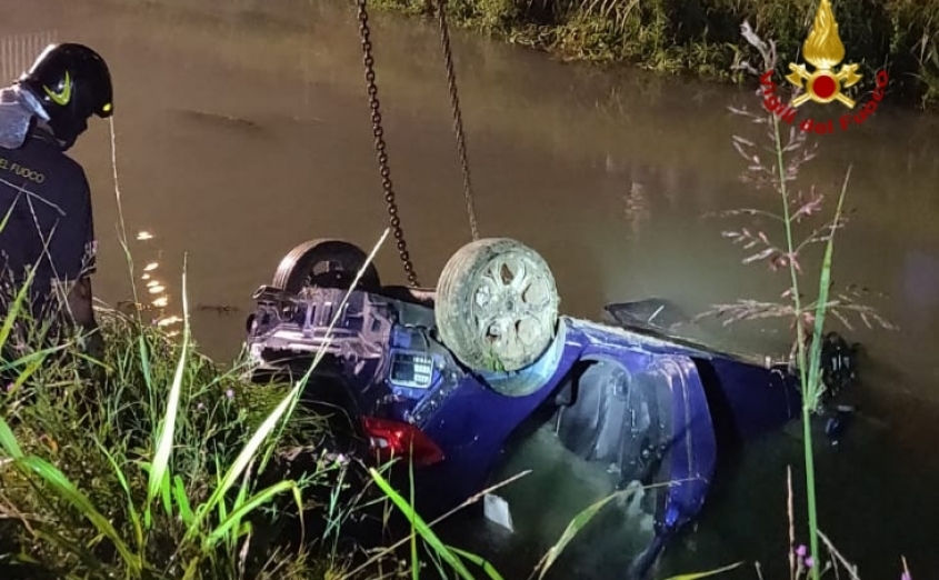 Strage nel canale, morti quattro giovani la 5° ferita, "un fermo per omicidio stradale"