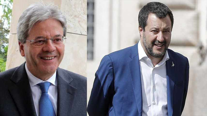Gentiloni: Salvini offende l'Italia, Putin suo modello