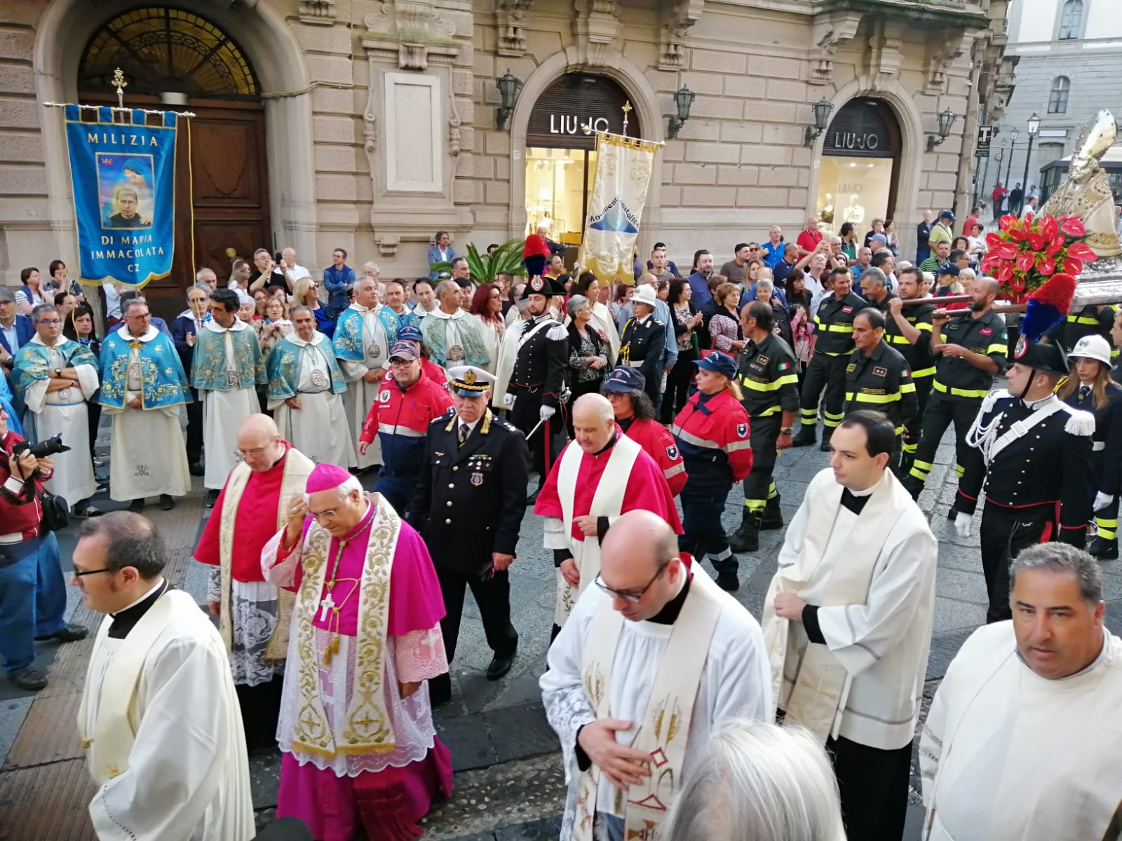 Catanzaro. Le parole dell'Arcivescovo Bertolone al termine della processione di San Vitaliano