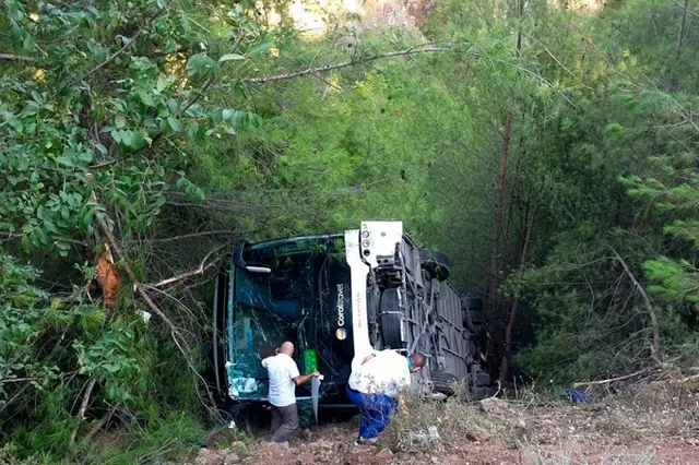 Incidente in Turchia: 25 turisti feriti