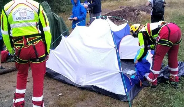 Maltempo: salvati scout minorenni bloccati nella notte da un temporale