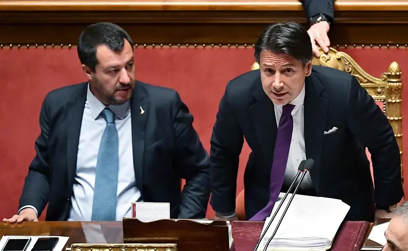 Governo Conte: la Lega ha presentato al Senato la mozione di sfiducia