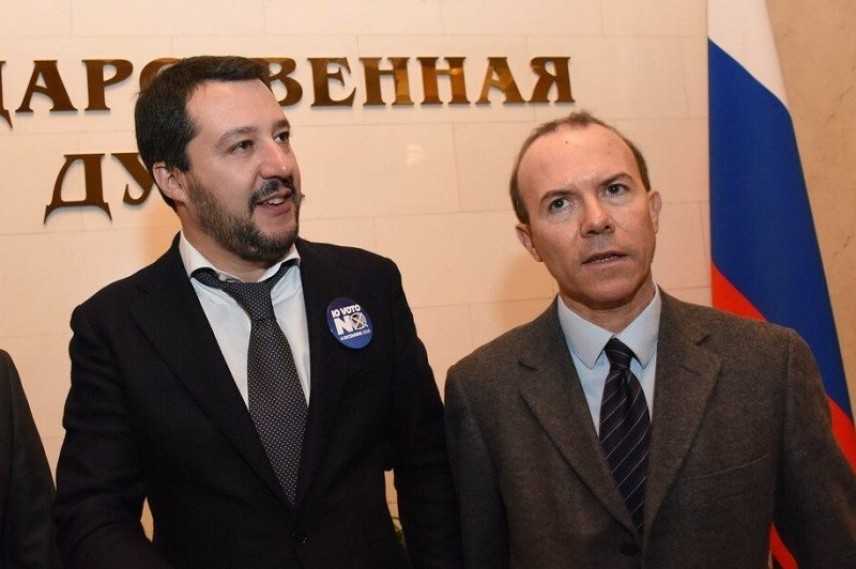 Fondi Lega-Russia: Savoini 14 volte a Mosca nel 2018