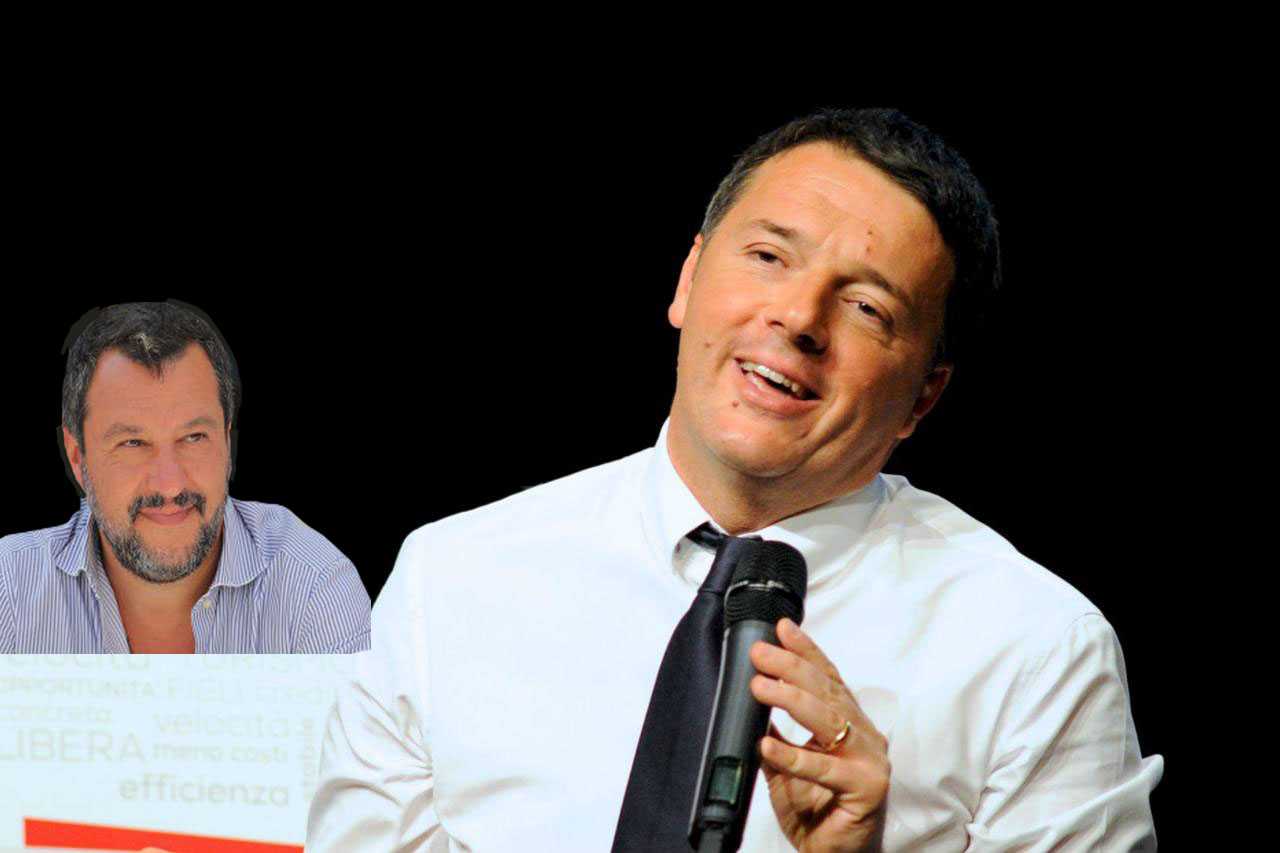 Governo: Renzi, Salvini ha paura di me e dell'Italia civile