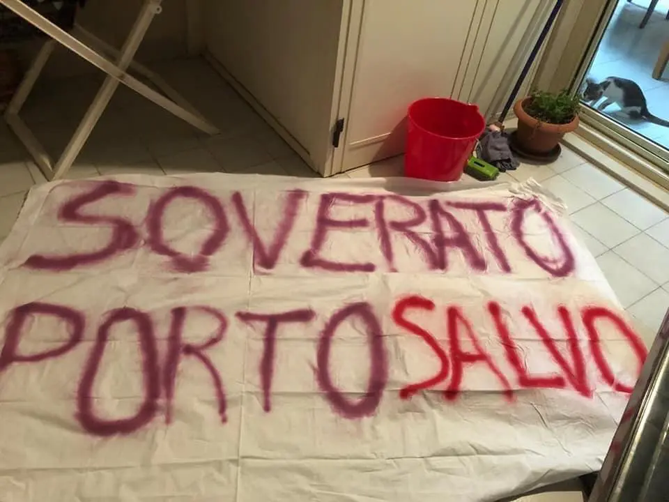 Soverato. Salvini a contestatori, dove eravate quando c'era sinistra? Video