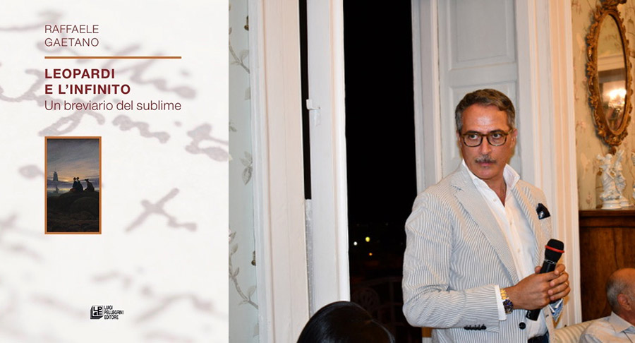 «Leopardi e L’Infinito» di Raffaele Gaetano presentato nel Palazzo Carratelli di Amantea