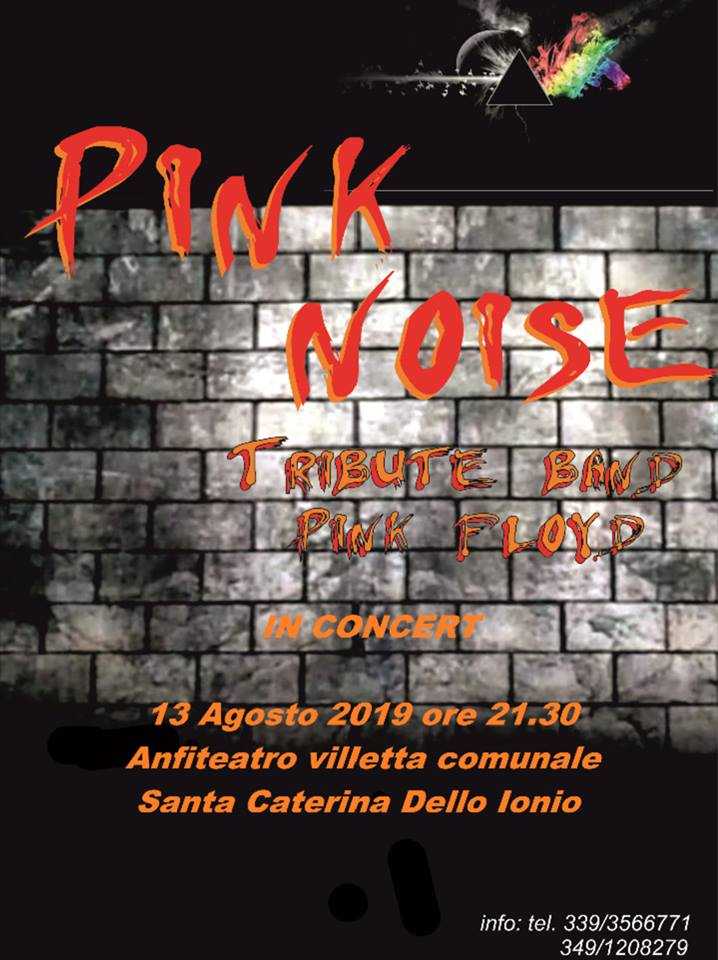 I “Pink Noise” questa sera a Santa Caterina dello Ionio, con "Dark Side of the Moon"