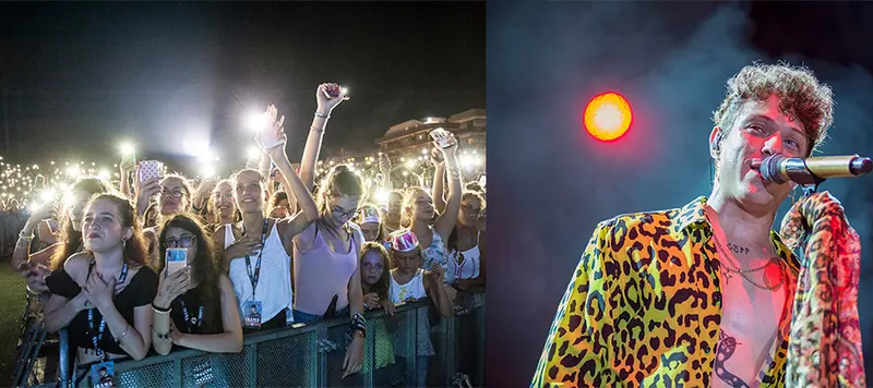Summer Arena 2019, grande successo con il concerto di Irama