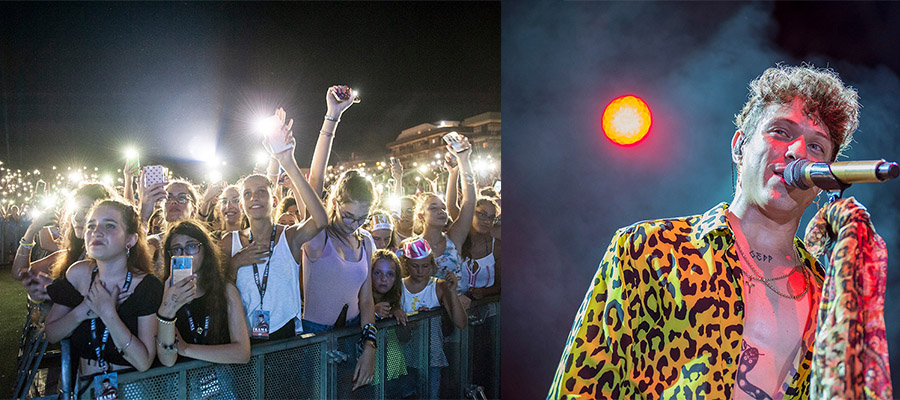 Summer Arena 2019, grande successo con il concerto di Irama