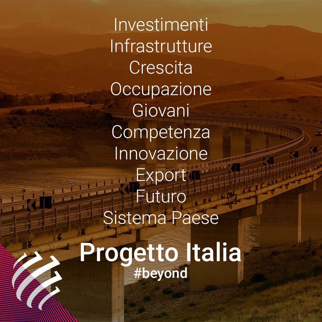 Grandi opere, nasce un nuovo gruppo: annunciato l’avvio di Progetto Italia