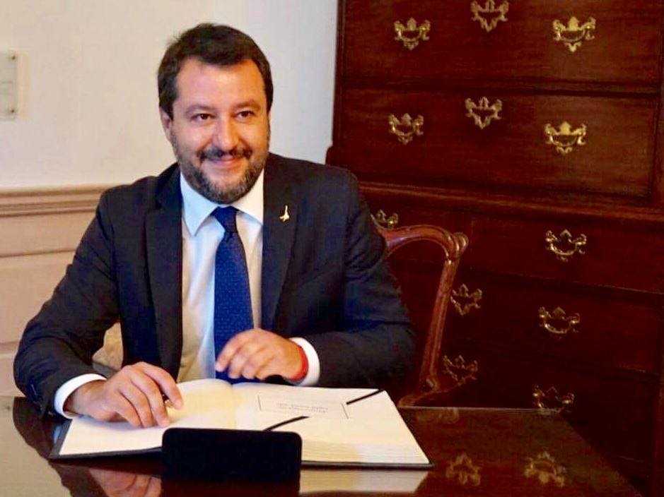 Crisi Governo. Matteo Salvini replica a Conte (Video)