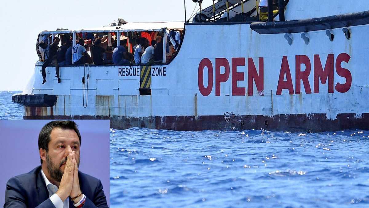Migranti, Salvini cede a Conte: 27 minori sbarcano da Open Arms