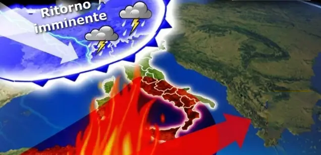 Meteo: l’alta pressione va via, in arrivo forti temporali e grandine. Ecco dove