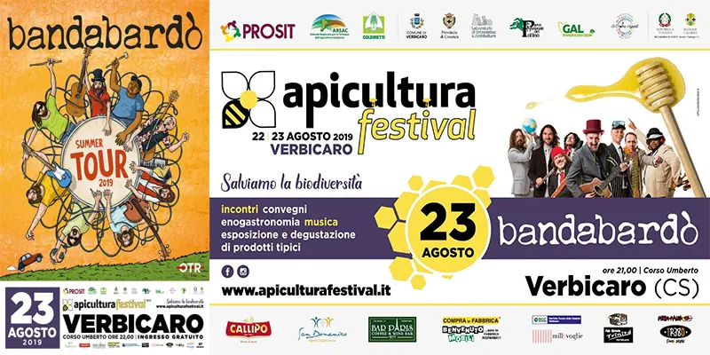 “Apicultura festival” a Verbicaro, domani sera gran finale con il concerto della Bandabardo’!