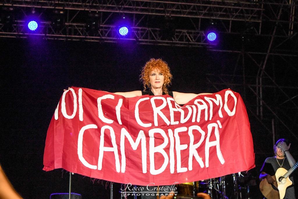 Summer Arena 2019 grande successo per Fiorella Mannoia, "Ci Crediamo, Cambierà"