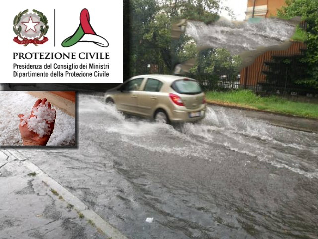 Meteo: Allerta Gialla della Protezione Civile per Piogge e Temporali. Ecco Dove