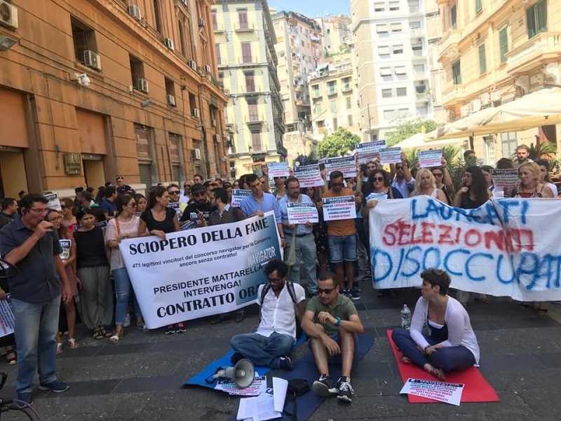 Navigator in Campania: interrotto sciopero della fame per assenza contratto